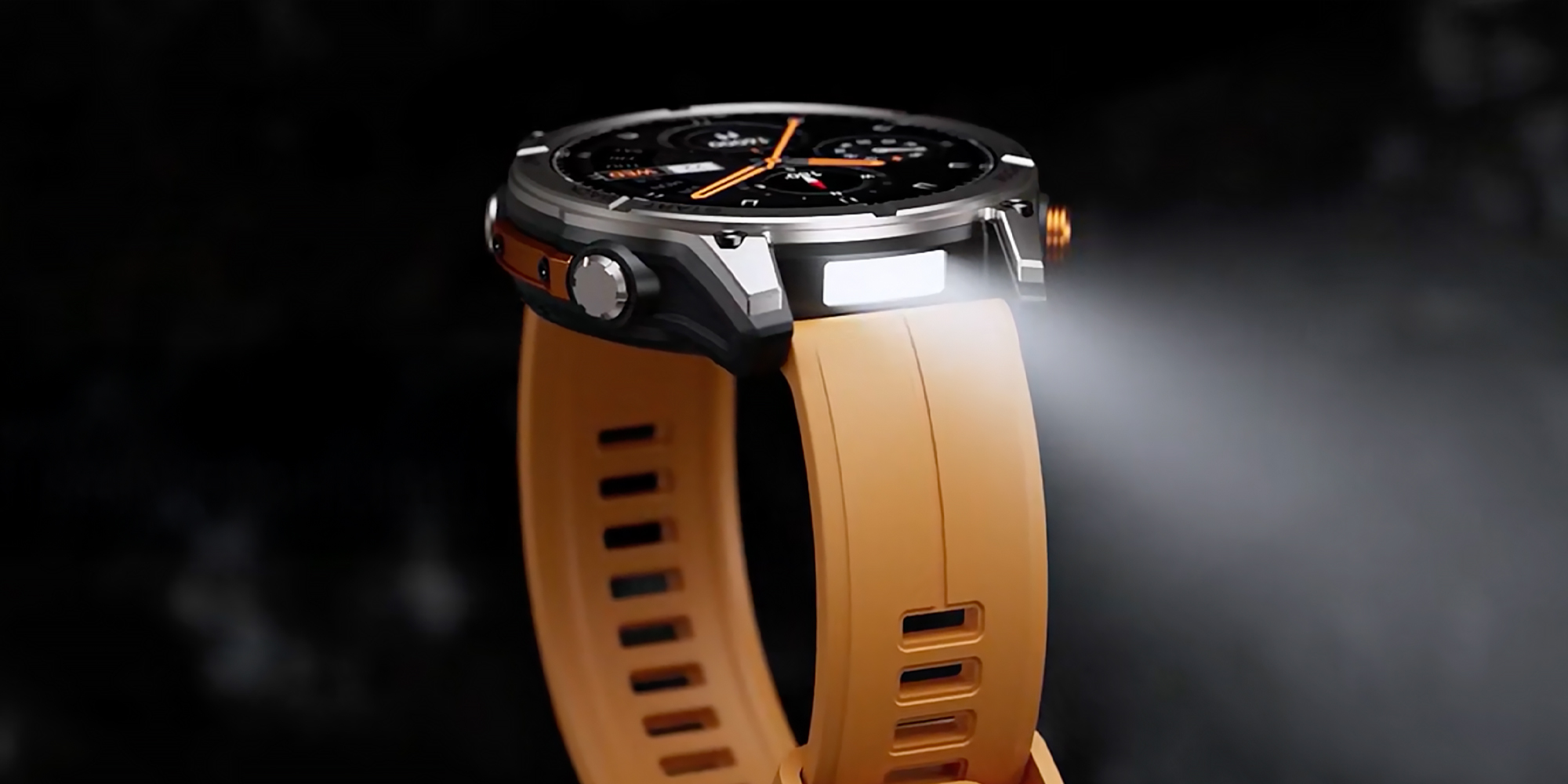 width=100% Smartwatch Zeblaze Stratos 4 - czarny